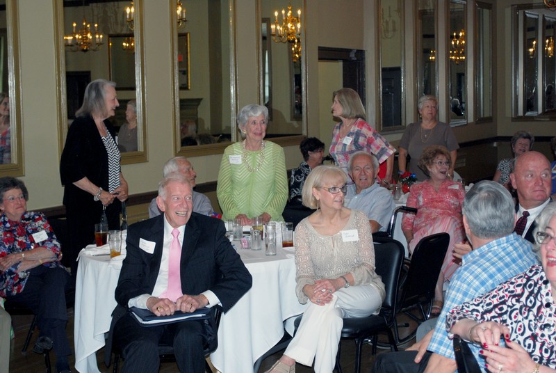 beautiful Old HIckory Country Club ballroom with many at tables.