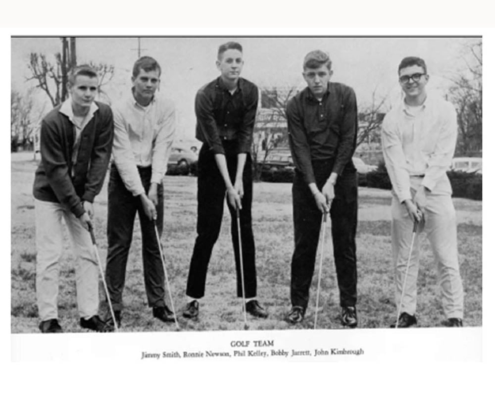 Isaac Litton Golfers 1964, Jimmy Smith, Ronnie Newman, Phil Kelley, Bobby Jarrett, John Kimbrough