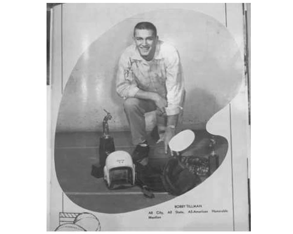 Bobby Tillman was named all-city, all-state, and all-American honorable mention in both Football and Basketball